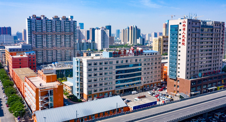 医院南院区全景图